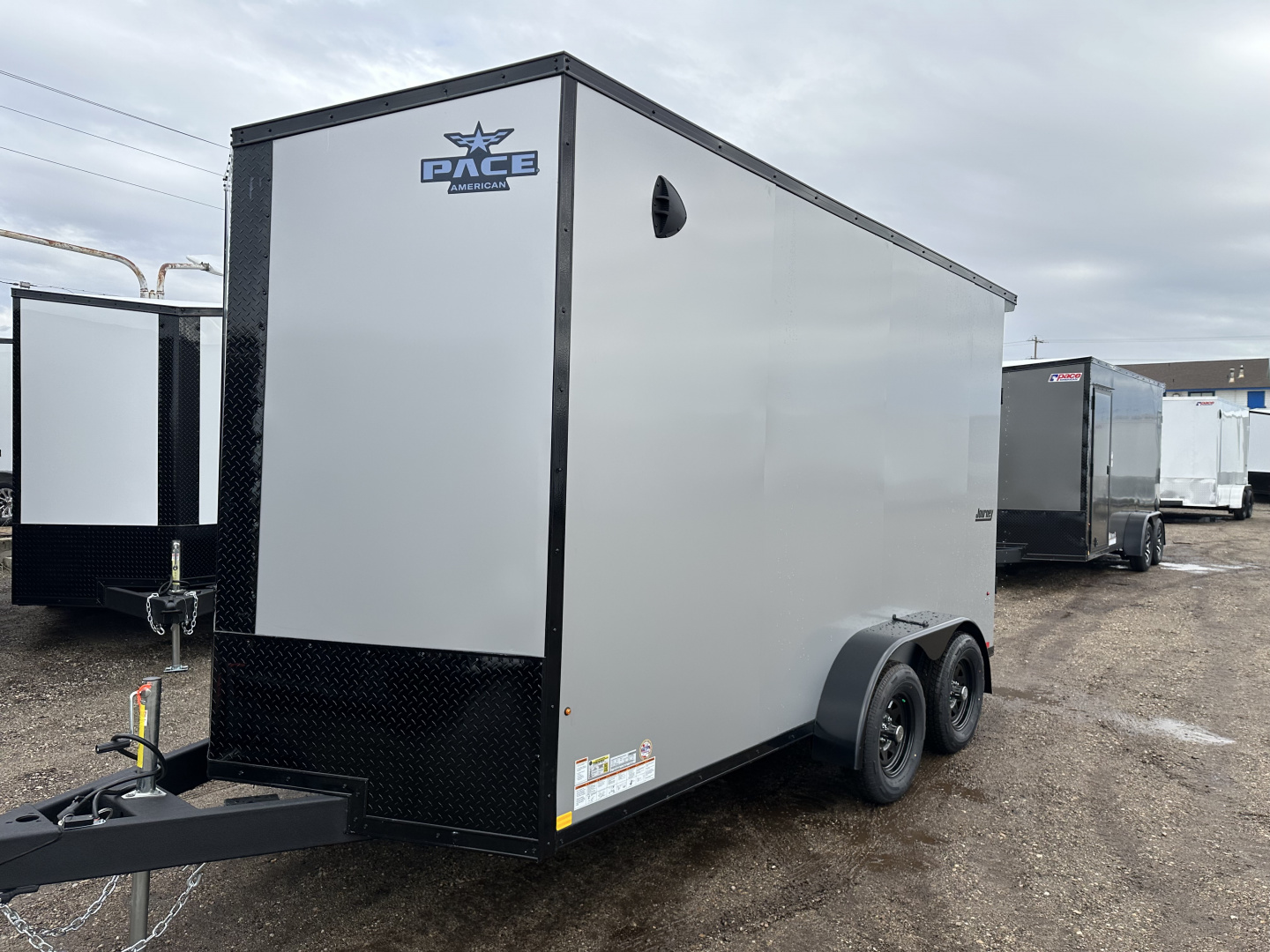 New 2026 Pace American 7x14 7K Journey Cargo / Enclosed Trailer