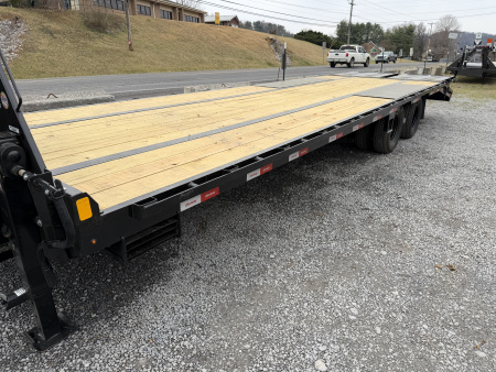 New 2026 Liberty Lf25k gooseneck trailer 20+5 mammoth ramps 23.9k GVWR