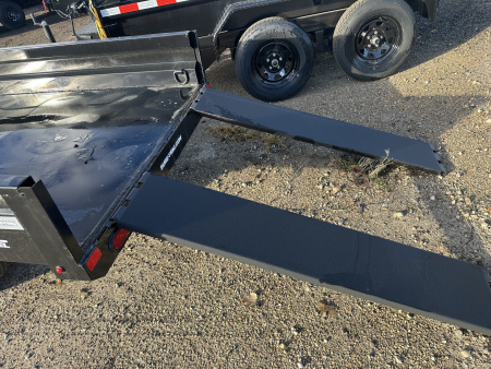 New 2025 Sure-Trac 4.5X8 3K UTILITY Dump Trailer