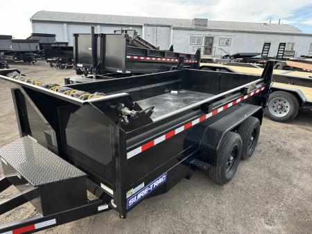 New 2025 Sure-Trac 6X12 10K SD LP SICS Dump Trailer