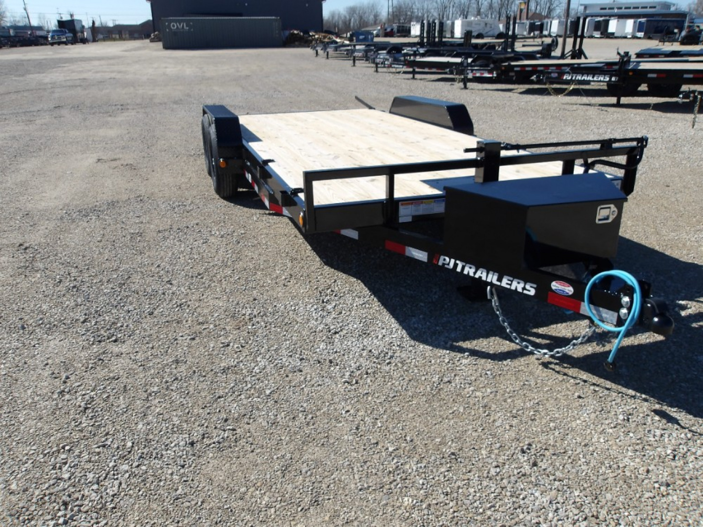 New 2026 PJ Trailers CE182 Equipment Trailer