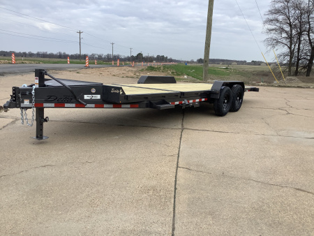 New 2026 Delta Trailers 27TB 84x22 (14K) Partial Tilt Equipment Trailer
