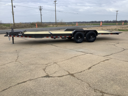 New 2026 Delta Trailers 27TB 84x22 (14K) Partial Tilt Equipment Trailer