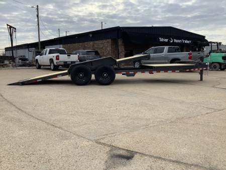 New 2026 Delta Trailers 27TB 84x22 (14K) Partial Tilt Equipment Trailer
