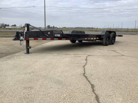 New 2026 Delta Trailers 27TB 84x22 (14K) Partial Tilt Equipment Trailer