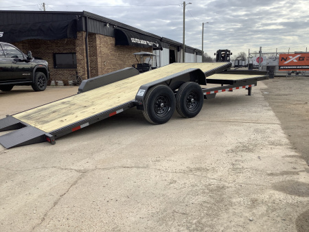 New 2026 Delta Trailers 27TB 84x22 (14K) Partial Tilt Equipment Trailer