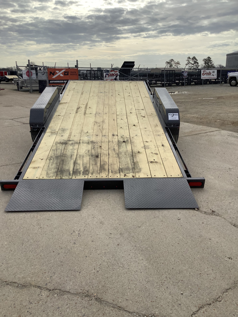 New 2026 Delta Trailers 27TB 84x22 (14K) Partial Tilt Equipment Trailer