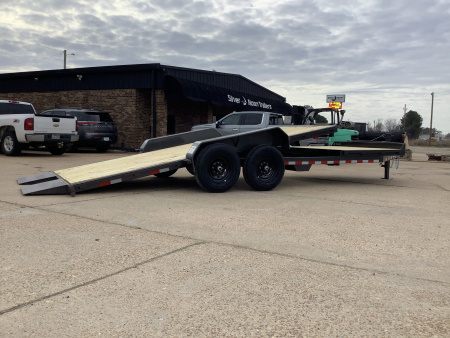 New 2026 Delta Trailers 27TB 84x22 (14K) Partial Tilt Equipment Trailer