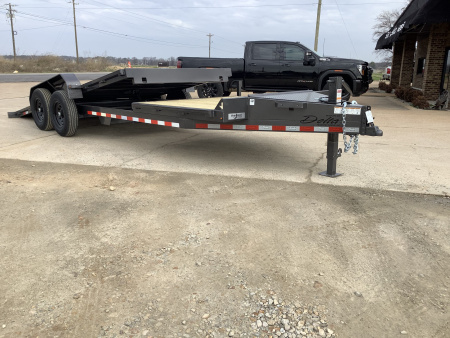 New 2026 Delta Trailers 27TB 84x22 (14K) Partial Tilt Equipment Trailer