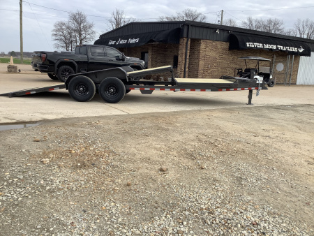 New 2026 Delta Trailers 27TB 84x22 (14K) Partial Tilt Equipment Trailer