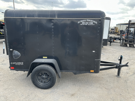 New 2024 Cargo Craft 5'x8'x5' Explorer package with ramp door Cargo / Enclosed Trailer