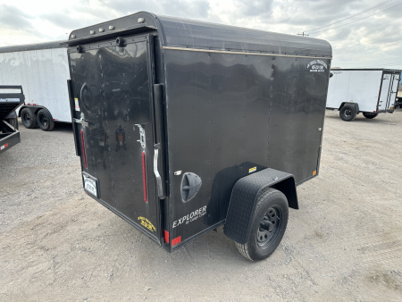 New 2024 Cargo Craft 5'x8'x5' Explorer package with ramp door Cargo / Enclosed Trailer