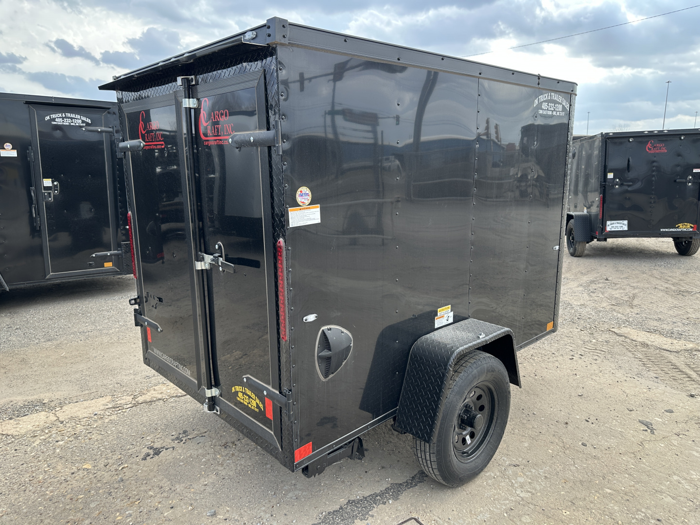 New 2026 Cargo Craft 5'x8'x5' Elite Flat Nose Enclosed Cargo / Enclosed Trailer