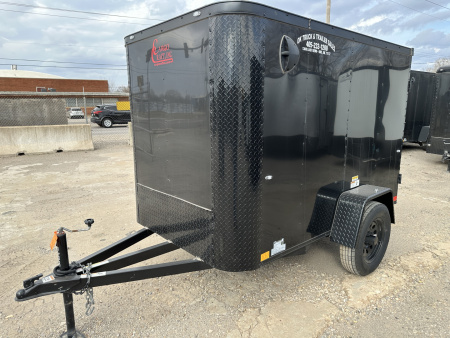 New 2026 Cargo Craft 5'x8'x5' Elite Flat Nose Enclosed Cargo / Enclosed Trailer
