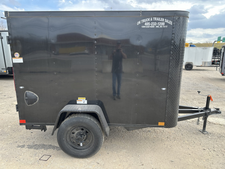 New 2026 Cargo Craft 5'x8'x5' Elite Flat Nose Enclosed Cargo / Enclosed Trailer