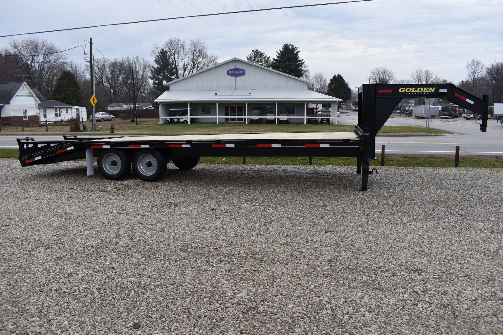 New 2026 Golden Trailers 20+5 7K GN Flatbed Trailer
