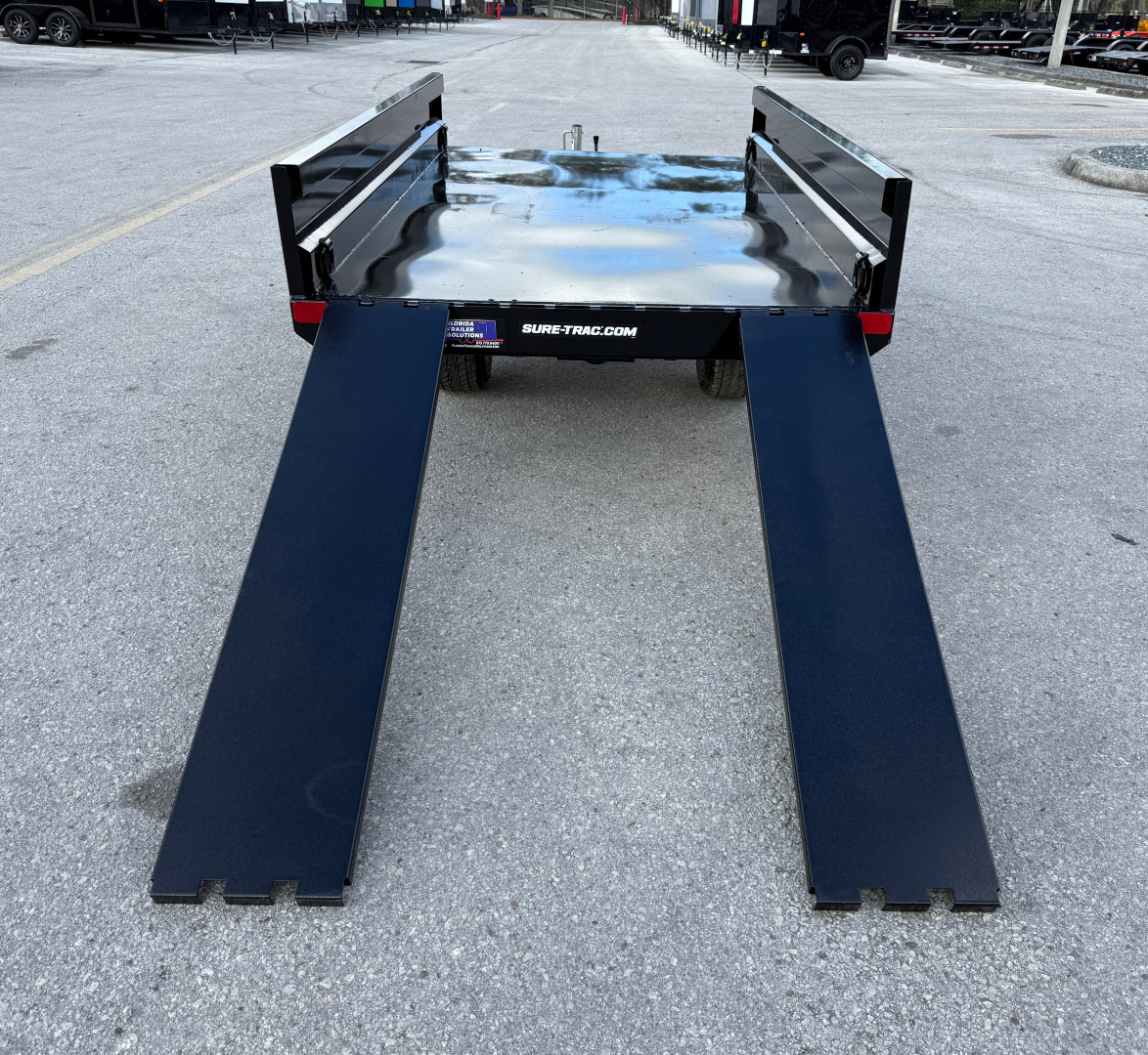 New 2026 Sure-Trac 4.5X8 Homeowner/Utility 3K Dump Trailer