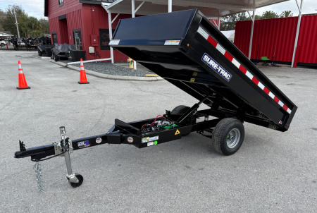 New 2026 Sure-Trac 4.5X8 Homeowner/Utility 3K Dump Trailer