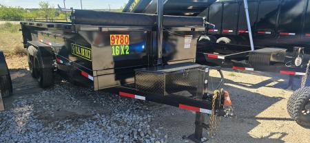 New 2026 US Built - Dump Trailer 16 x 2 - 16K GVWR