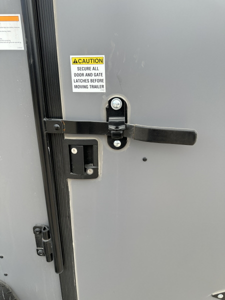 New 2026 Cargo Craft 5'x8'x5' Elite Flat Nose Matte Charcoal Gray Enclosed Cargo / Enclosed Trailer