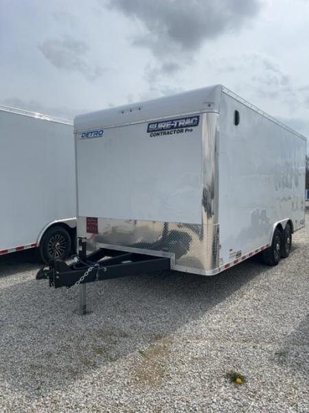 New 2026 Sure-Trac 8.5 x 18 14K Contractor Pro Double Rear Door Cargo / Enclosed Trailer