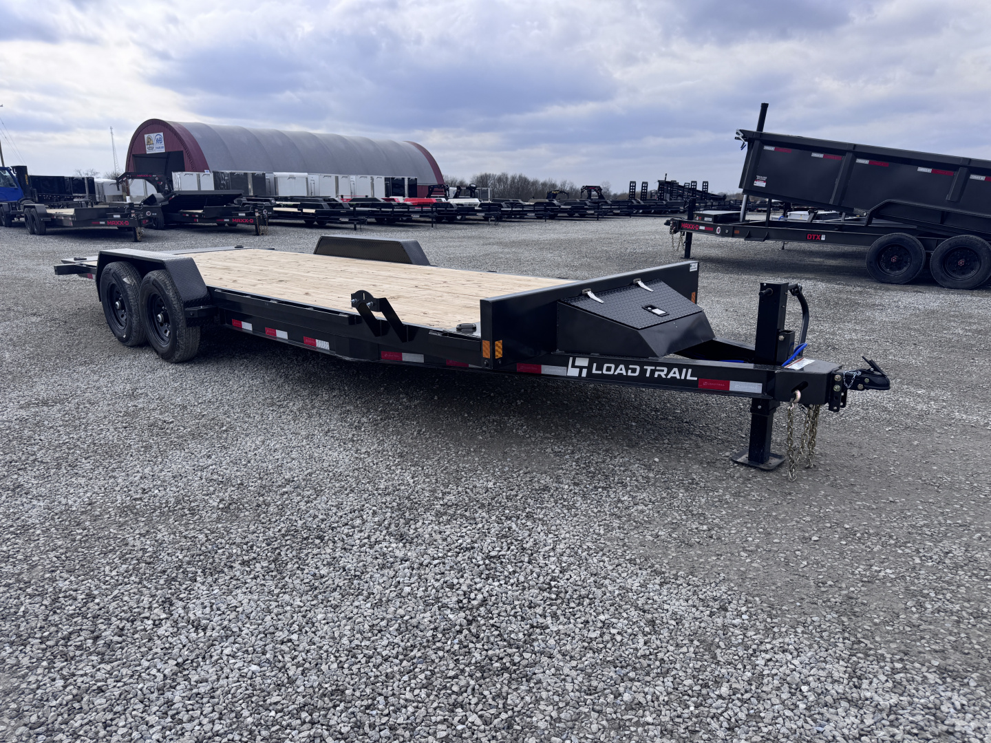 New 2026 Load Trail 83"x22' 14,000# GVWR Power Hydraulic Tilt Trailer