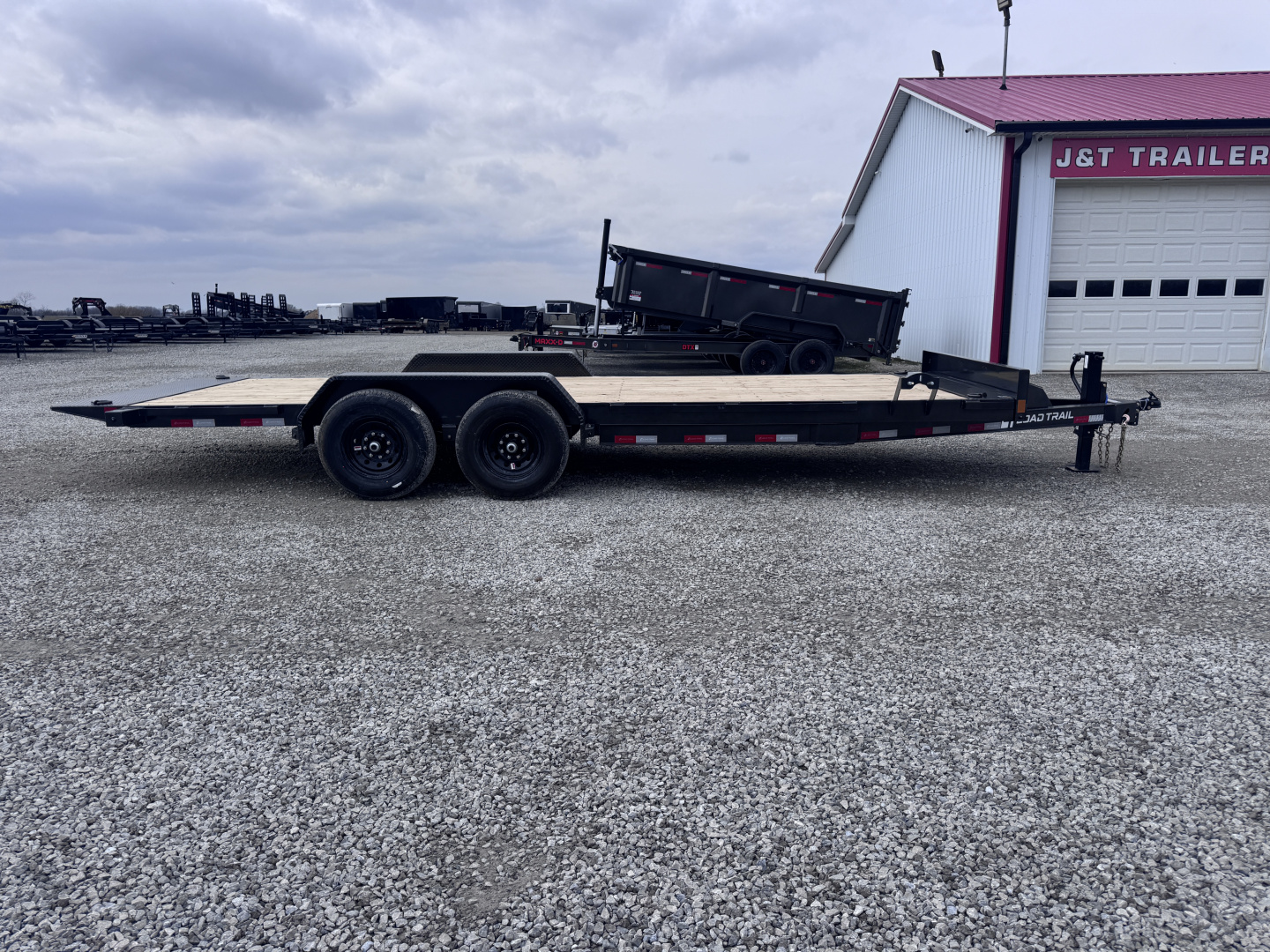 New 2026 Load Trail 83"x22' 14,000# GVWR Power Hydraulic Tilt Trailer