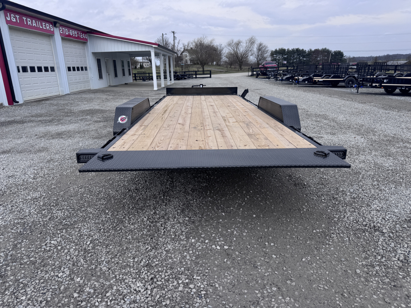 New 2026 Load Trail 83"x22' 14,000# GVWR Power Hydraulic Tilt Trailer