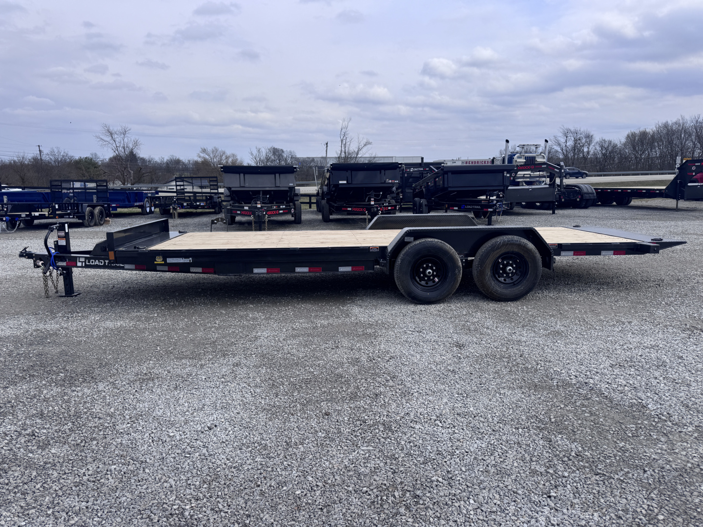 New 2026 Load Trail 83"x22' 14,000# GVWR Power Hydraulic Tilt Trailer