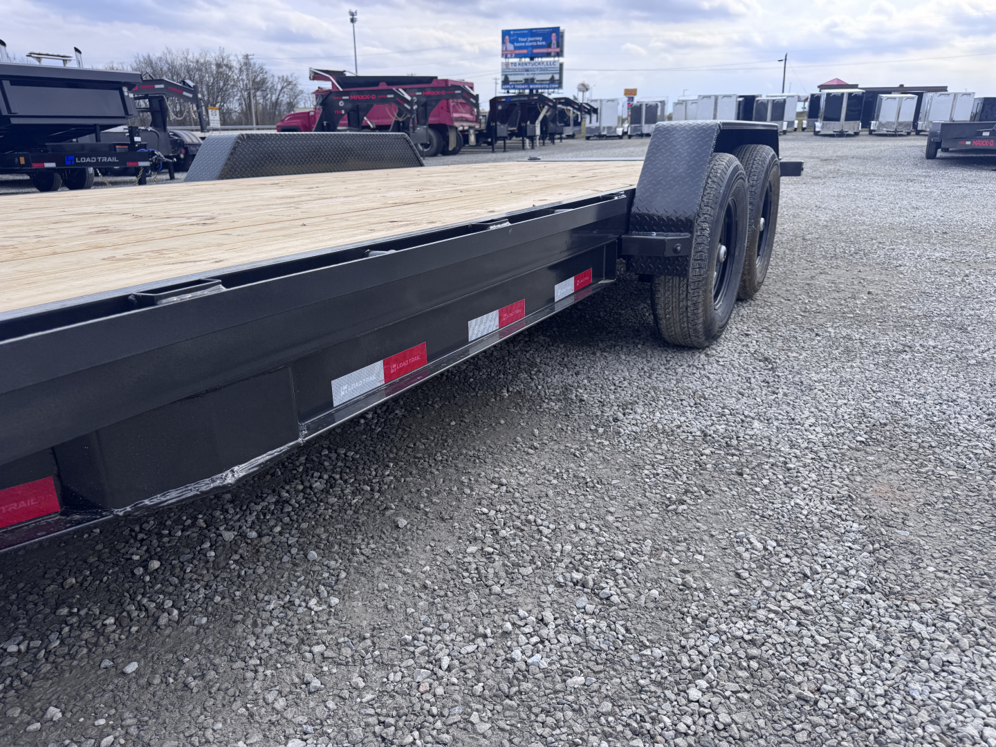 New 2026 Load Trail 83"x22' 14,000# GVWR Power Hydraulic Tilt Trailer