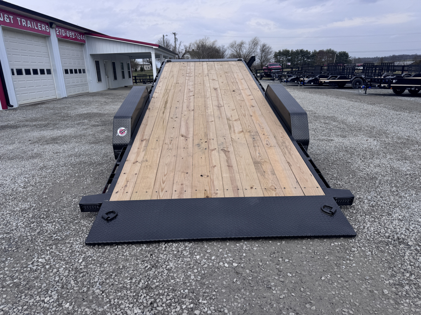 New 2026 Load Trail 83"x22' 14,000# GVWR Power Hydraulic Tilt Trailer