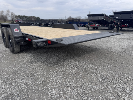 New 2026 Load Trail 83"x22' 14,000# GVWR Power Hydraulic Tilt Trailer