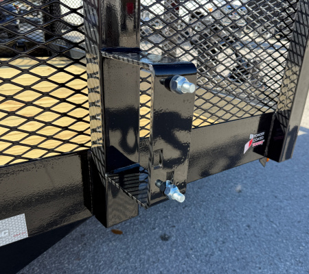 New 2026 Sure-Trac 7x18 (16+2) Tube Top Beavertail 14K Utility Trailer
