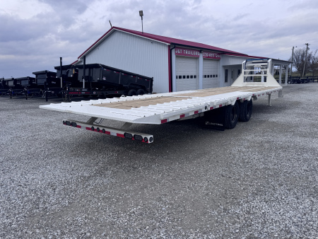 New 2026 Load Trail 32' Hydraulic Dovetail Gooseneck Equipment Trailer