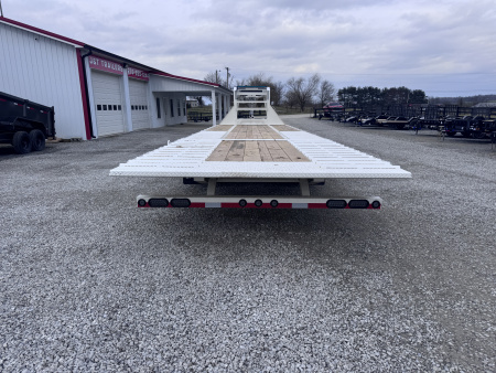 New 2026 Load Trail 32' Hydraulic Dovetail Gooseneck Equipment Trailer