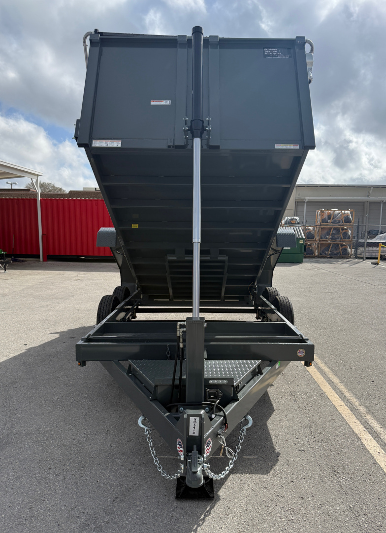 New 2026 Sure-Trac 7x14 Telescopic 14K 3' side Dump Trailer