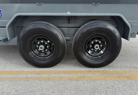 New 2026 Sure-Trac 7x14 Telescopic 14K 3' side Dump Trailer