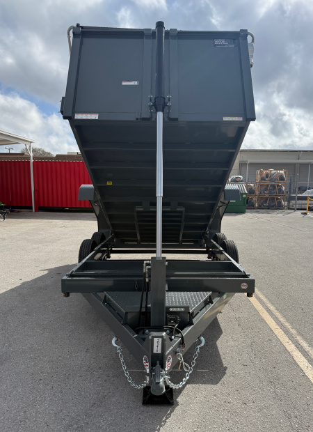 New 2026 Sure-Trac 7x14 Telescopic 14K 3' side Dump Trailer