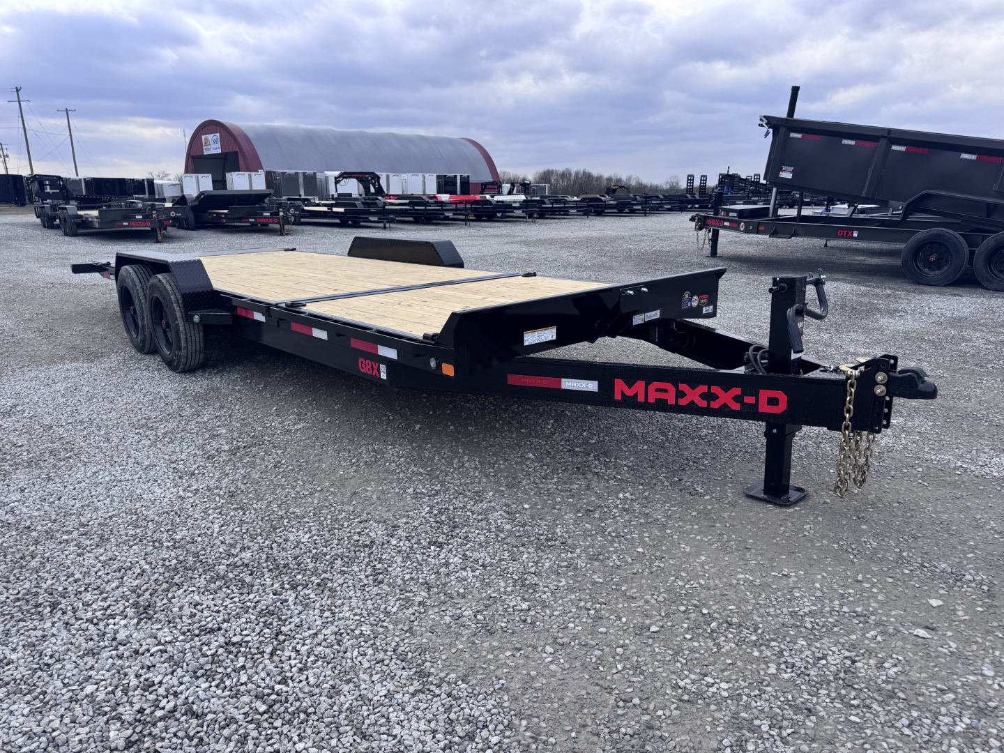 New 2026 MAXX-D G8X 83"x22' 16,000# GVWR Tilt Trailer