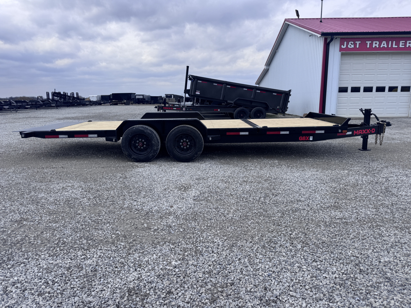 New 2026 MAXX-D G8X 83"x22' 16,000# GVWR Tilt Trailer