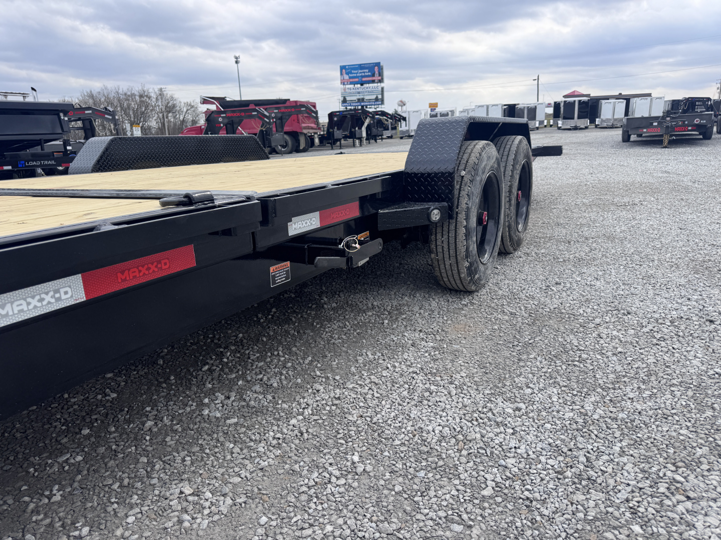 New 2026 MAXX-D G8X 83"x22' 16,000# GVWR Tilt Trailer
