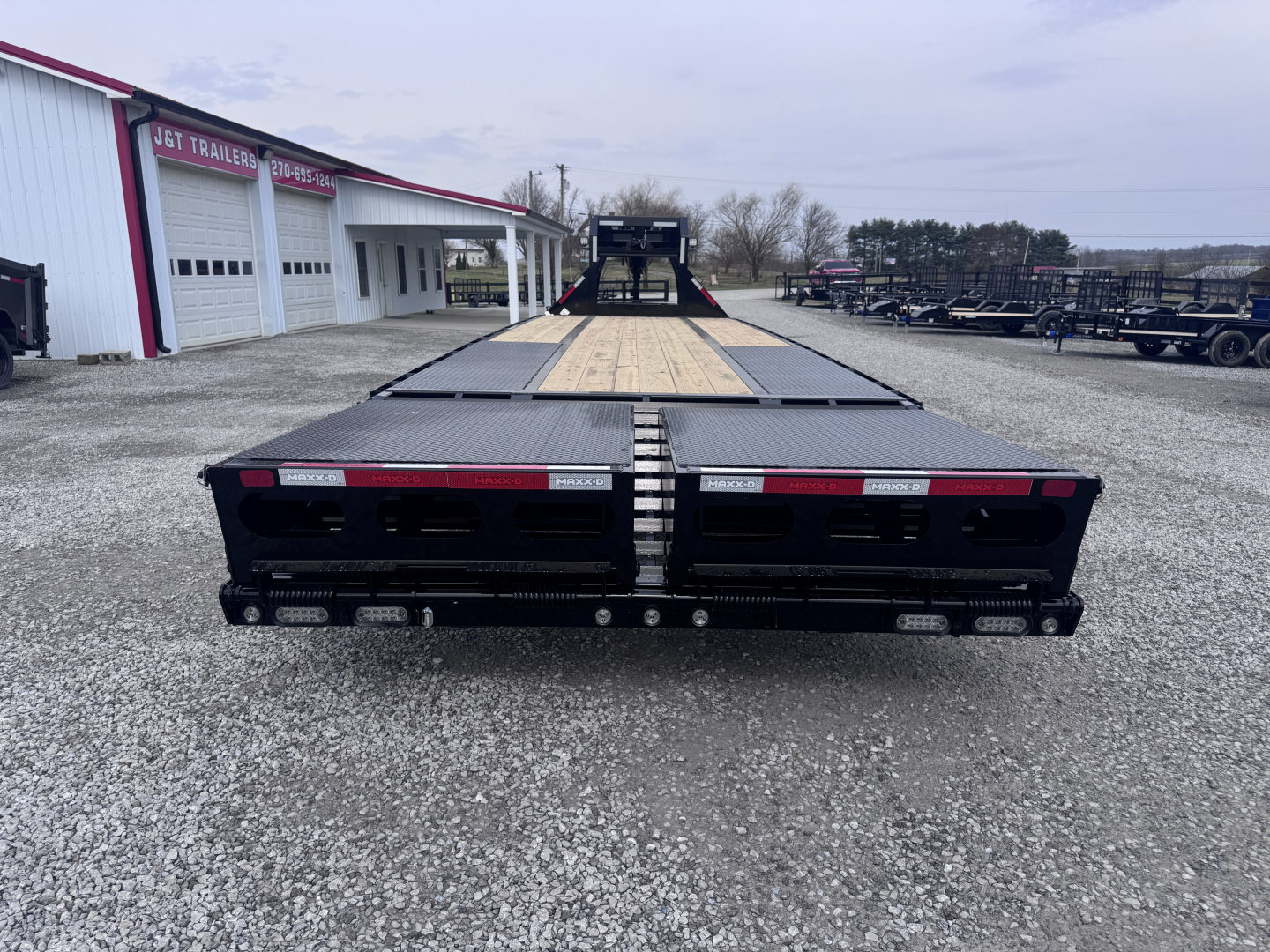 New 2026 MAXX-D LDX 102"x30' Dual Tandem Gooseneck Equipment Trailer
