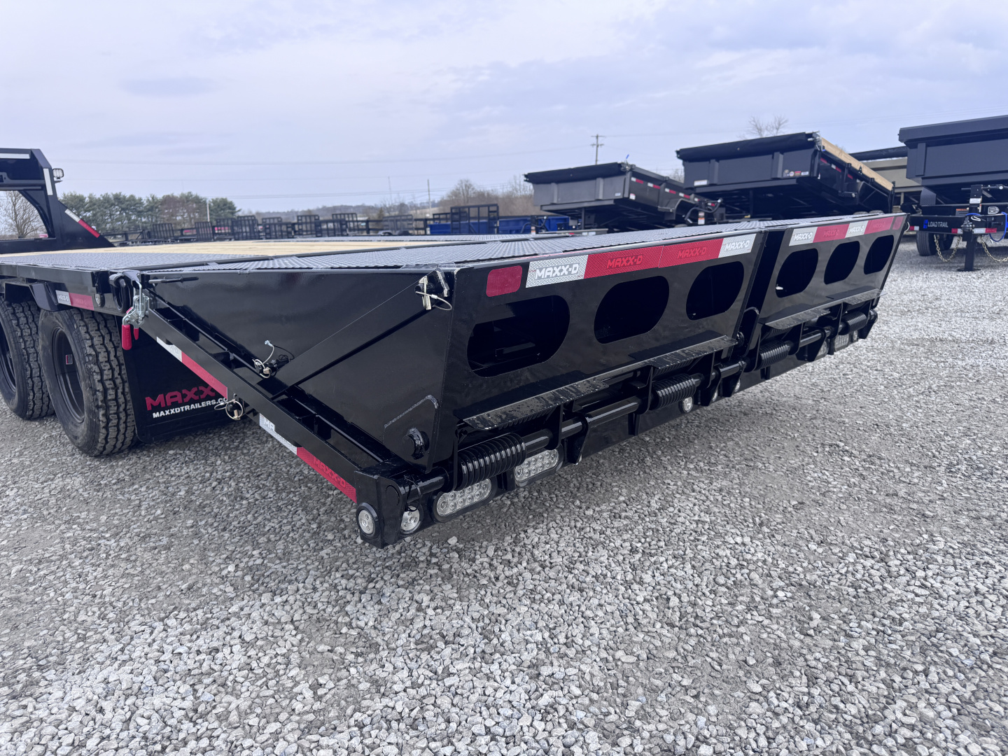 New 2026 MAXX-D LDX 102"x30' Dual Tandem Gooseneck Equipment Trailer