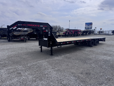 New 2026 MAXX-D LDX 102"x30' Dual Tandem Gooseneck Equipment Trailer