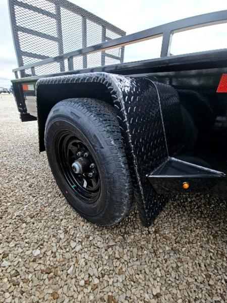 New 2026 Sure-Trac 7x12 5K Steel High Side Utility Trailer w/ Brakes