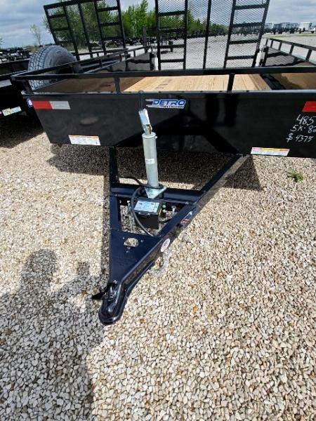 New 2026 Sure-Trac 7x12 5K Steel High Side Utility Trailer w/ Brakes