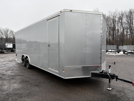 New 2026 Wells Cargo 8.5x24 10K 7' Interior Height Cargo trailer with Beavertail