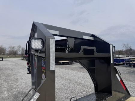 New 2026 MAXX-D YDX 32' Hydraulic Dovetail Gooseneck Equipment Trailer
