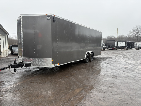 New 2026 Wells Cargo 8.5x24 10K 7' Interior Height Cargo trailer with Beavertail