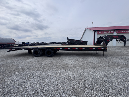 New 2026 MAXX-D 32' Hydraulic Dovetail Gooseneck Equipment Trailer